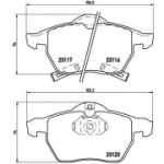 Piduriklotsi komplekt, ketaspidur BREMBO P 59 048