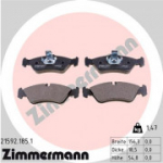 Piduriklotsi komplekt, ketaspidur ZIMMERMANN 21592.185.1