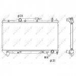 Radiaator, mootorijahutus NRF 53267