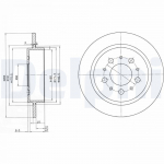 Piduriketas DELPHI BG2718