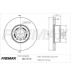 Piduriketas FREMAX BD-1972