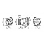 Kompressor, kliimaseade AVA Clever Choice OLAK594
