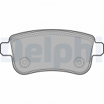 Piduriklotsi komplekt, ketaspidur DELPHI LP2153