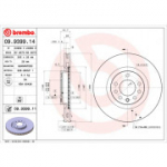 Piduriketas BREMBO 09.9399.11