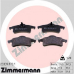 Piduriklotsi komplekt, ketaspidur ZIMMERMANN 23339.170.1