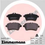 Piduriklotsi komplekt, ketaspidur ZIMMERMANN 24077.190.1