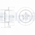 Piduriketas DELPHI BG4129