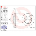 Piduriketas BREMBO 09.9483.11