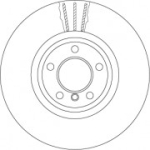 Piduriketas TRW DF6615S
