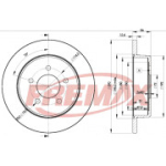 Piduriketas FREMAX BD-1023