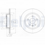 Piduriketas DELPHI BG4199C