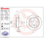 Piduriketas BREMBO 08.C745.11