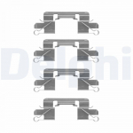 Lisakomplekt, ketaspiduriklotsid DELPHI LX0528