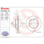 Piduriketas BREMBO 09.B548.10