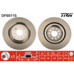 Piduriketas TRW DF6011S