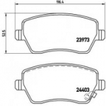 Piduriklotsi komplekt, ketaspidur BREMBO P 59 050