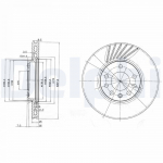 Piduriketas DELPHI BG3142