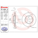 Piduriketas BREMBO 09.A386.11
