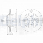 Piduriketas DELPHI BG4090