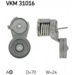 Pingutusrull, soonrihm SKF VKM 31016