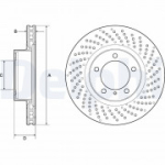 Piduriketas DELPHI BG4781C