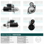 Starter HOFFER H5010330