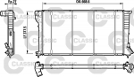 Radiaator, mootorijahutus VALEO 232620