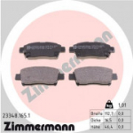 Piduriklotsi komplekt, ketaspidur ZIMMERMANN 23348.165.1