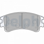 Piduriklotsi komplekt, ketaspidur DELPHI LP1799