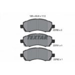 Piduriklotsi komplekt, ketaspidur TEXTAR 2378001