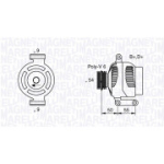 Generaator MAGNETI MARELLI 063358061010