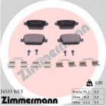 Piduriklotsi komplekt, ketaspidur ZIMMERMANN 24537.160.3