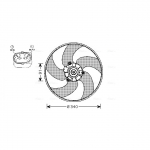 Ventilaator, mootorijahutus AVA Clever Choice PE7522