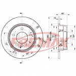 Piduriketas FREMAX BD-8936