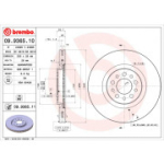 Piduriketas BREMBO 09.9365.11