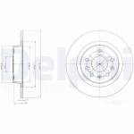 Piduriketas DELPHI BG4300