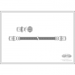 Pidurivoolik CORTECO 19032954