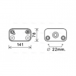 &Otilde;liradiaator, automaatkast AVA Clever Choice BW3406