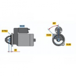 Starter BOSCH 0 986 016 860