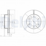 Piduriketas DELPHI BG4211C