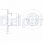 Piduriketas DELPHI BG2799