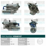 Starter HOFFER H5040107