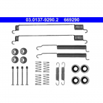 Lisakomplekt, piduriklotsid ATE 03.0137-9290.2