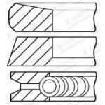 Kolvir&otilde;ngakomplekt GOETZE ENGINE 08-127400-00