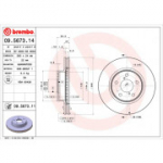 Piduriketas BREMBO 09.5673.11