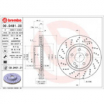 Piduriketas BREMBO 09.9481.21