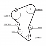 Hammasrihm GATES 5171XS