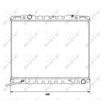 Radiaator, mootorijahutus NRF 53365