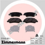 Piduriklotsi komplekt, ketaspidur ZIMMERMANN 25348.180.1