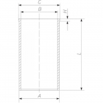 Silindrih&uuml;lss MAHLE ORIGINAL 099 LW 00104 001